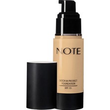 Note Detox & Protect Foundation Fondöten 02 Natural Beige
