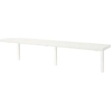IKEA Bergshult/tomthult Duvar Rafı, Beyaz, 120X20 cm