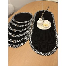 MaVaux Herakles 6 Adet Supla+Runner Set 33 cm -Amerikan Servis Hasır