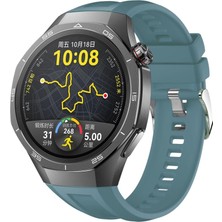 MobaxAksesuar Huawei Watch GT 6/5/4/3/2 Pro 46mm Kordon Spor Silikon Band Lansman 1e1 Uyumlu 130