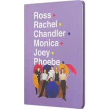 Kitabevimden Mabbels Sert Kapak Butik Defter Friends Central Perk Karakter Ismi Lila 80 Yp 15X21 DFT-388005