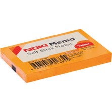 Kitabevimden Noki Yapışkanlı Not Kağıdı 51X75 Turuncu 12006T--12 Li