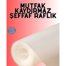 Aspata Store Eva Malzemeden Kaydırmaz Şeffaf Raflık Buzdolabı Kaplaması