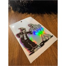 Hallowen Dijital Baskı Sticker