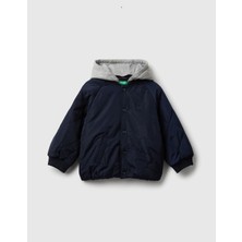 United Colors Of Benetton Erkek Çocuk Bomber Ceket N040 1/6 Yaş