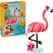 TE Dükkan Buğz 31170 LEGO Creator 3ü1 Arada Vahşi Hayvanlar:pembe Flamingo 288 Parça +8 Yaş