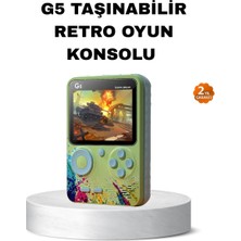 TE Dükkan Buğz G5 Retro Oyun Konsolu 500 Klasik Oyunlu 3 Inç Hd Ekran ve Tv Bağlantılı