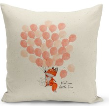 Filamente Çocuk Bebek Odası Dijital Baskılı Kırlent Kılıfı