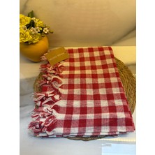 Edgar Çok Amaçlı Örtü Kırmızı 140 X140