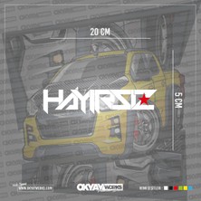 Okyay Works Hayırsız Sticker - Kırmızı - Araba-Motosiklet Etiket Sticker