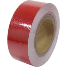 Evimdeyokyok Reflektör Bal Petekli Reflektif Bant 50MM x 50MT Kırmızı
