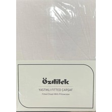 Özdilek Colourist Çift Kişilik Lastikli Çarşaf Takımı 160*200CM Vanilya