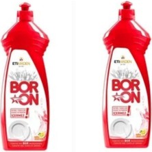 Boron Sıvı Bulaşık Deterjanı Elde Yıkama 2 Adet 650 Ml* 2 Eti Maden.