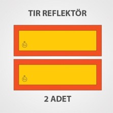 Evimdeyokyok Tır Arka Işaret Reflektörü Metal Sac Malzeme