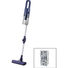 Venüs Shopping Dikey Elektrikli Süpürge Ergonomik Katlanabilir Boru 500W 90 Derece Dönebilen Başlık Pratik Hazne SVC-8629 (4887)