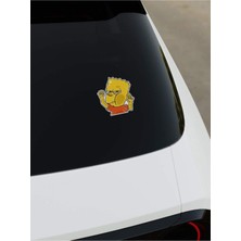 Simpson Dijital Baskı Sticker