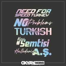 Hologram Arka Cam Sticker Paket 14