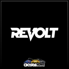 Revolt Sticker - Beyaz