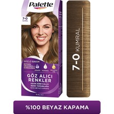 Palette Göz Alıcı Renkler Saç Boyası 7-0 Kumral