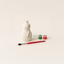 Tuffy Design Kardan Adam Beton Saksı Taş Boyama Seti