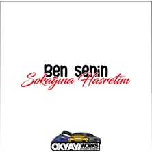 Şeymi Dostum Yine Yangınlar Yine Ben Sticker - Siyah