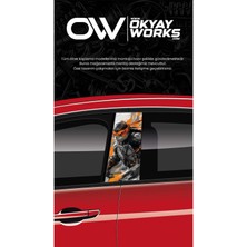 Okyay Works Direk Kaplama Model #1 - Araba-Motosiklet Etiket Sticker