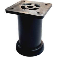 Eroğlu Plastik Ayak 40’lık 12 cm Siyah | Mobilya Ayak Seti - 4 Adet