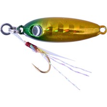 Major Craft Nano Aji Metal 2.0gr 16MM #04 Green Gold Uv