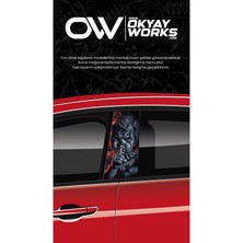 Okyay Works Direk Kaplama Model #92 - Araba-Motosiklet Etiket Sticker