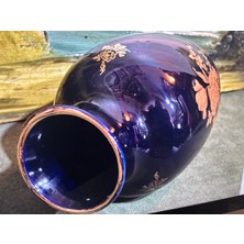 TT Fransız Limoges Vazo 17 cm Boyunda