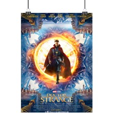 Vintage Gezegen Doctor Strange Poster3 - Retro Duvar Dekoru