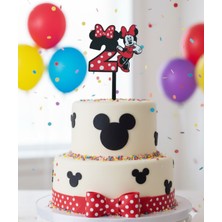 Kanem3D Minnie Mouse 2 Yaş Pasta Süsü