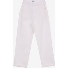 Mustang Normal Bel Relaxed Ekru Kadın Pantolon M5WL-PNT1708