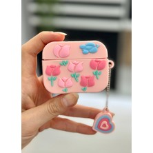 Go Aksesuar Airpods Pro - Pro2 Uyumlu Özel Tasarımlı Kalın Silikon Koruyucu Kılıf