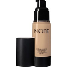 Note Detox & Protect Foundation Fondöten 01 Beige