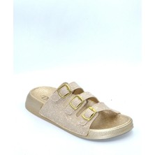 Pienn Ergonomik Tasarımlı, Ayarlanabilir Tokalı Ortopedik Simli Konfor Terlik