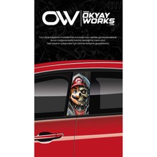 Okyay Works Direk Kaplama Model #90 - Araba-Motosiklet Etiket Sticker