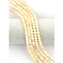 Taşmir Aragonit Doğal Taş Dizi 6 mm Yuvarlak Kesim