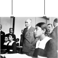 Vintage Gezegen Atatürk Poster6 - Retro Duvar Dekoru