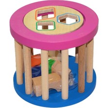 Nessi World Playwood Eğitici Ahşap Silindir Bultak