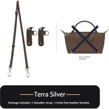 LA'FESTIN Ayarlanabilir Çanta Askısı Çanta Aksesuar  Xs-S  Ile Uyumlu Çanta Askısı   ( Terra Silver Uyumlu )