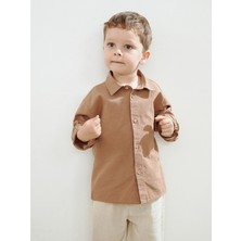 Lc Waikiki Yeni Sezon Basic Uzun Kollu Erkek Çocuk Gömlek