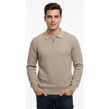 Advante Erkek Regular Fit Polo Yaka Petek Triko Kazak BGL-ST04825