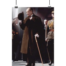 Vintage Gezegen Atatürk Poster1 - Retro Duvar Dekoru
