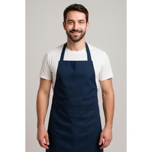 GTB Butik Lacivert Mutfak Önlüğü Aşçı Unisex