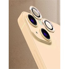 Go Aksesuar Iphone 13 - 13 Mini Uyumlu Kamera Lens Koruyucu Cam