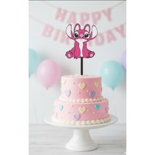 Kanem3D Pembe Stitch Pasta Süsü