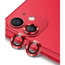 Go Aksesuar Iphone 11 - 12 ve 12 Mini Ile Birebir Uyumlu  Kamera Lens Koruyucu Cam