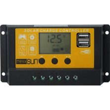 Mexxsun - Inges 10 Amper Pwm Şarj Kontrol Cihazı - Şarj Kesici Regülatörü