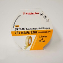 Yıldızlar Byb-01 Çift Taraflı Bant 12X25M